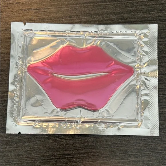 Coated Canvas Floral Print Makeup Case with Pink Lip Mask NWT - Picture 2 of 5